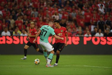Kallang-Singapur-20jul2019: Mason Greenwood #26 Manche oyuncusu