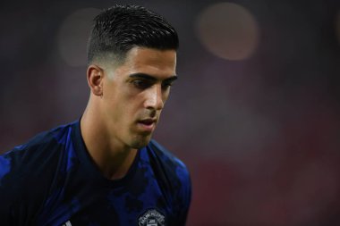 Kallang-Singapur-20jul2019: Joel Pereira #40 Mancheste oyuncusu