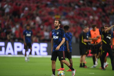 Kallang-Singapur-20jul2019: Juan Mata #8 oyuncu Manchester un