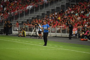 Kallang-Singapur-20jul2019: Antonio Conte Inter Milan müdürü