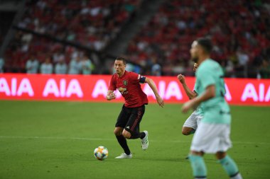 Kallang-Singapur-20jul2019: Nemanja Matic #31 manchest oyuncusu
