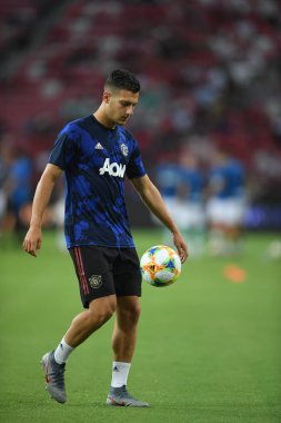 Kallang-Singapur-20jul2019: Diogo dalot #20 Manchester oyuncusu