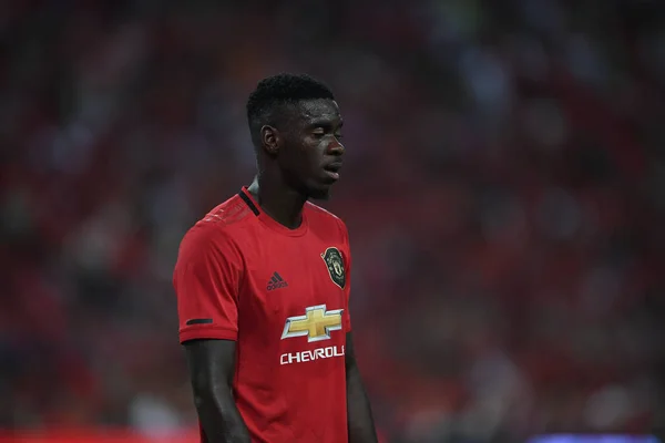 Kallang-Szingapúr-20jul2019: Axel tuanzebe #38 játékos a manchest — Stock Fotó