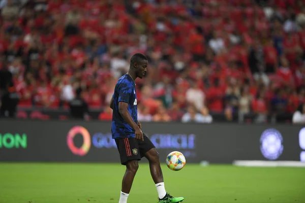 Kallang-singapore-20jul2019: Eric Bailly # 3 jugador de manchester u —  Fotos de Stock