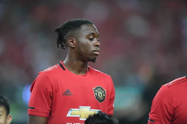 Kallang-Szingapúr-20jul2019: Aaron WAN-bissaka #29 játékos a Délegyháza — Stock Fotó