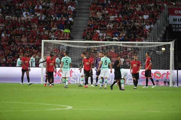 Kallang-Singapore-20jul2019: a Manchester United játékosa, actio — Stock Fotó