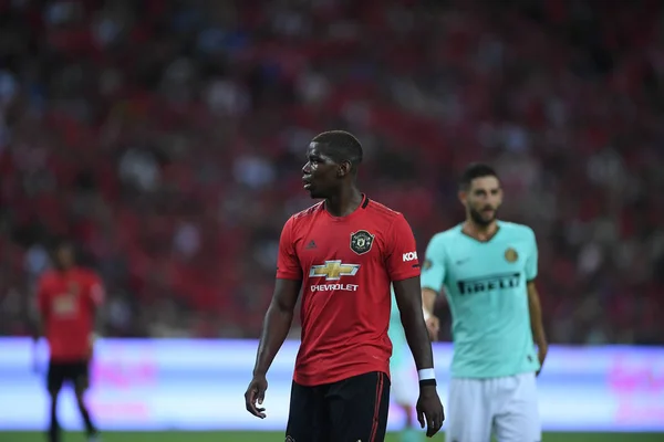 Kallang-singapore-20jul2019:Paul pogba #6 player of manchester u — Stock Photo, Image