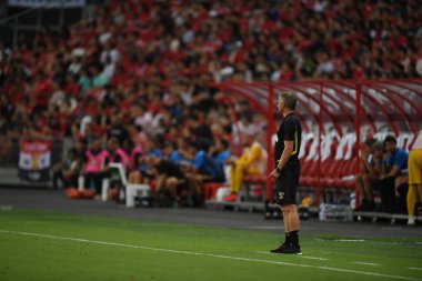 Kallang-Singapur-20jul2019: Manchester OLE Gunnar Solskjaer müdürü