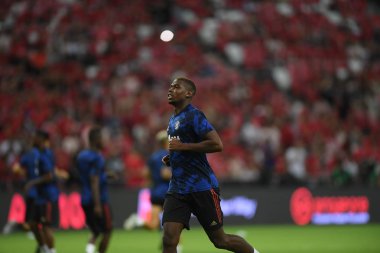 Kallang-Singapur-20jul2019: Paul Pogba #6 Manchester u oyuncusu