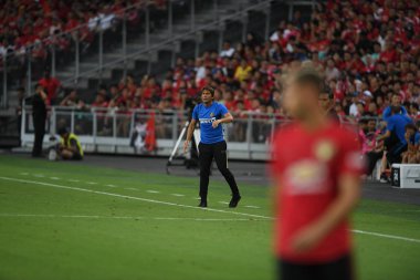 Kallang-Singapur-20jul2019: Antonio Conte Inter Milan müdürü