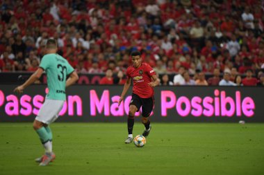 Kallang-Singapur-20jul2019: Mason Greenwood #26 Manche oyuncusu