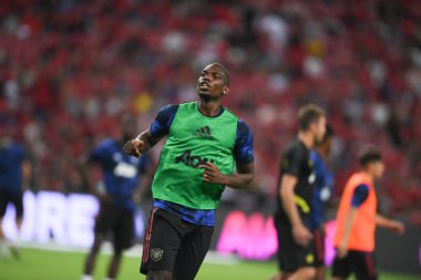 Kallang-Singapur-20jul2019: Paul Pogba #6 Manchester u oyuncusu