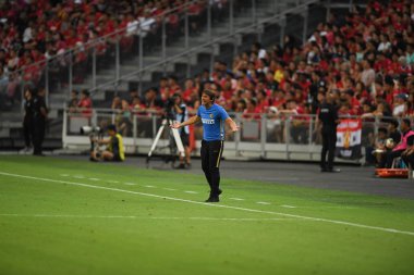 Kallang-Singapur-20jul2019: Antonio Conte Inter Milan müdürü