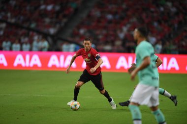 Kallang-Singapur-20jul2019: Nemanja Matic #31 manchest oyuncusu