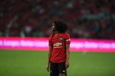 Kallang-Singapur-20jul2019: Tahith Chong #44 Mancheste oyuncusu