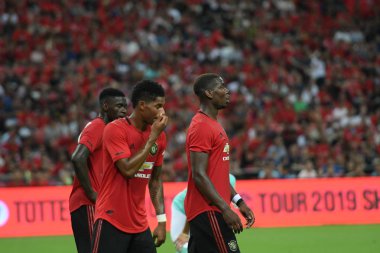 Kallang-Singapur-20jul2019: Paul Pogba #6 Manchester u oyuncusu