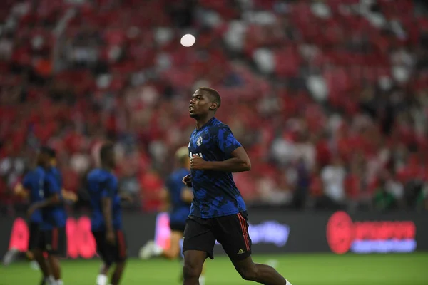 Kallang-singapore-20jul2019:Paul pogba #6 player of manchester u — Stock Photo, Image