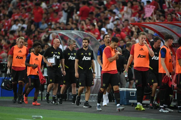 Kallang-Singapore-20jul2019: a Manchester United játékosa, actio — Stock Fotó