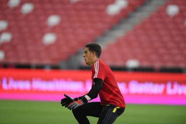 Kallang-singapore-19jul2019:Joel pereira #40 mancheste oyuncusu