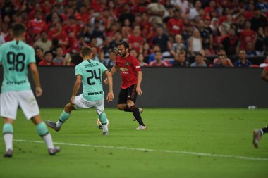 Kallang-Singapur-20jul2019: Juan Mata #8 oyuncu Manchester un