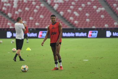 Kallang-singapore-19jul2019:Jesse lingard #14 manchest oyuncusu