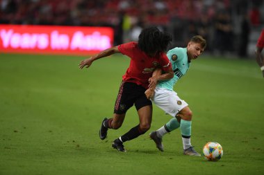 Kallang-Singapur-20jul2019: Tahith Chong #44 Mancheste oyuncusu