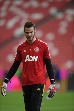 Kallang-singapore-19jul2019:David de gea #1 manchester oyuncusu