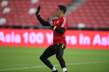 Kallang-singapore-19jul2019:Joel pereira #40 mancheste oyuncusu
