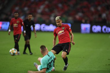 Kallang-Singapur-20jul2019: Andreas Pereira #15 Manche oyuncusu