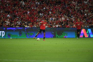 Kallang-Singapur-20jul2019: Jesse Lingard #14 manchest oyuncusu