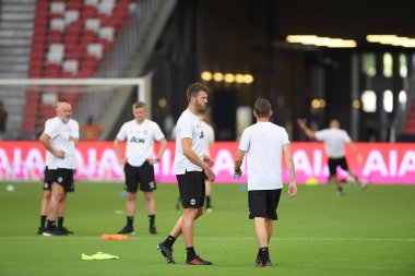 Kallang-singapore-19jul2019:Michael carrick Manch Personel teknik direktörü