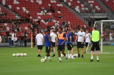 Kallang-singapore-19jul2019:Anthony martial #11 manche oyuncusu