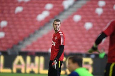Kallang-singapore-19jul2019:David de gea #1 manchester oyuncusu
