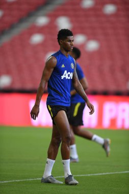 Kallang-singapore-19jul2019:Marcus rashford manche #10 oyuncusu