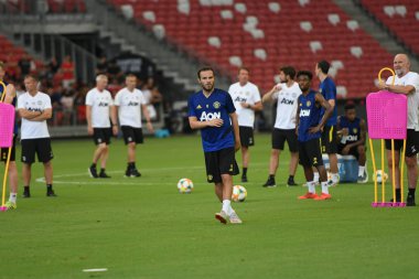 Kallang-singapore-19jul2019:Juan mata manchester un oyuncusu #8