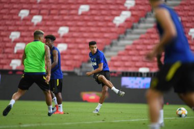 Kallang-singapore-19jul2019:Manchester Mason greenwood oyuncu