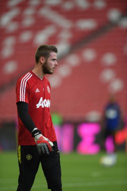 Kallang-singapore-19jul2019:David de gea #1 manchester oyuncusu