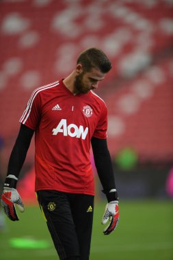 Kallang-singapore-19jul2019:David de gea #1 manchester oyuncusu