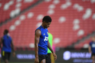 Kallang-singapore-19jul2019:Marcus rashford manche #10 oyuncusu