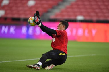 Kallang-singapore-19jul2019:Joel pereira #40 mancheste oyuncusu