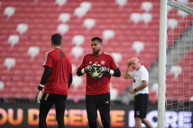 Kallang-singapore-19jul2019:Sergio romero #22 manchest oyuncusu