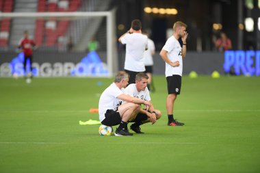 Kallang-singapore-19jul2019:Ole gunnar solskjaer manc yöneticisi