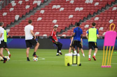 Kallang-singapore-19jul2019:David de gea #1 manchester oyuncusu