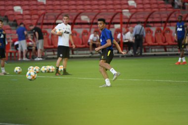Kallang-singapore-19jul2019:Mason greenwood manche #26 oyuncusu