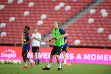 Kallang-singapore-19jul2019:Phil jones #4 manchester u oyuncusu