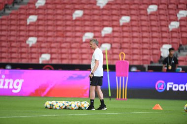 Kallang-singapore-19jul2019:Ole gunnar solskjaer manc yöneticisi