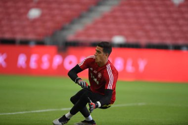Kallang-singapore-19jul2019:Joel pereira #40 mancheste oyuncusu