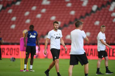 Kallang-singapore-19jul2019:Michael carrick Manch Personel teknik direktörü