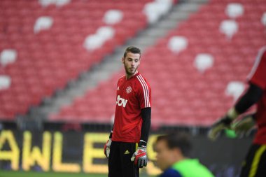 Kallang-singapore-19jul2019:David de gea #1 manchester oyuncusu