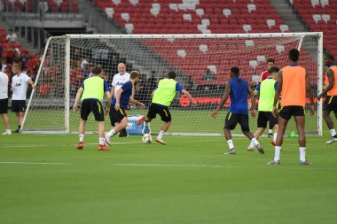 Kallang-singapore-19jul2019:manchester united oyuncusu actio